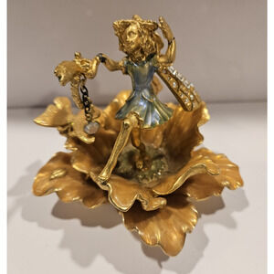Kirks Folly Vintage Primrose Fairies Dragon Fly - Dance With Fairies - No Base
